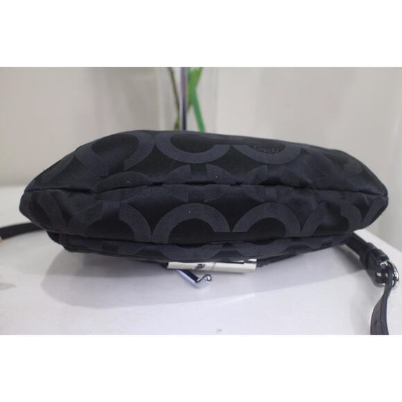 Coach Kristin Op Art Sateen Small Hippie 16953 Shoulder Bag (PU900 - Picture 4 of 6